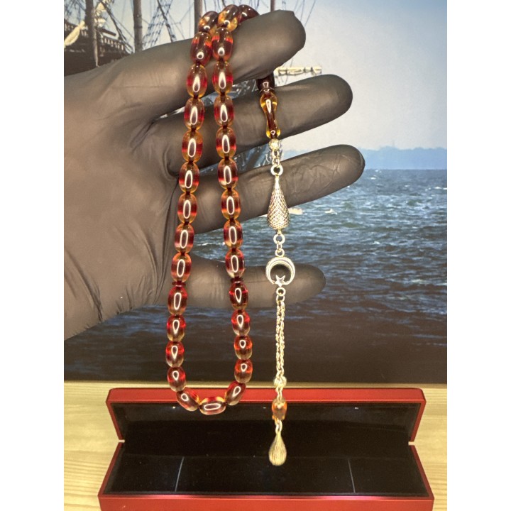 tasarım-ateş-alpaka-sürmeli-çift-kehribar-püskül