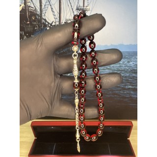 tasarım-ateş-alpaka-püskül-kırmızı-ip-yolları-izli