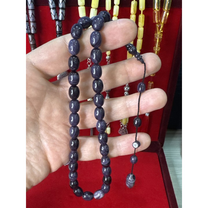 ahmet-damar-ateş-kehribar-usta-imzalı-şeffaf-sistemli-sıkma-tesbih