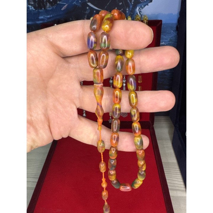 spice-stone-usta-sikke-imzalı-tesbih-harika-renk-sıkma