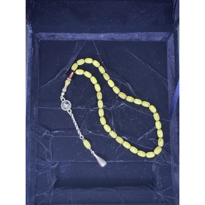 tasarım-püskül-osmanlı-benzetme-sıkma-kehribar-alpaka-hareli-tesbih