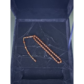 sistemli-sıkma-tesbih-kehribar-kahverengi-kesme