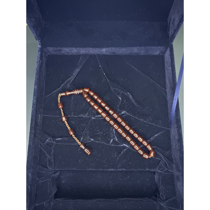 sistemli-sıkma-tesbih-kehribar-kahverengi-kesme