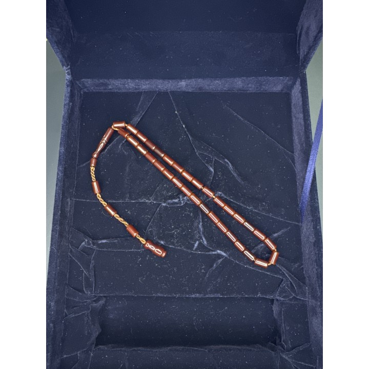 sistemli-sıkma-tesbih-kehribar-kahverengi-kesme