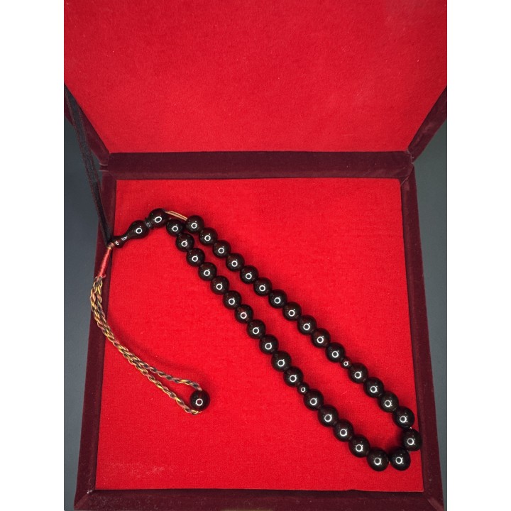 sistemli-küre-kesim-vişne-renk-sıkma-osmanlı-tesbih-kehribar