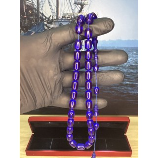 tasarım-tespih-alpaka-sıkma-püskül-tesbih-altın-rodaj-portakal-hamur-lacivert-sikke-usta-imzalı