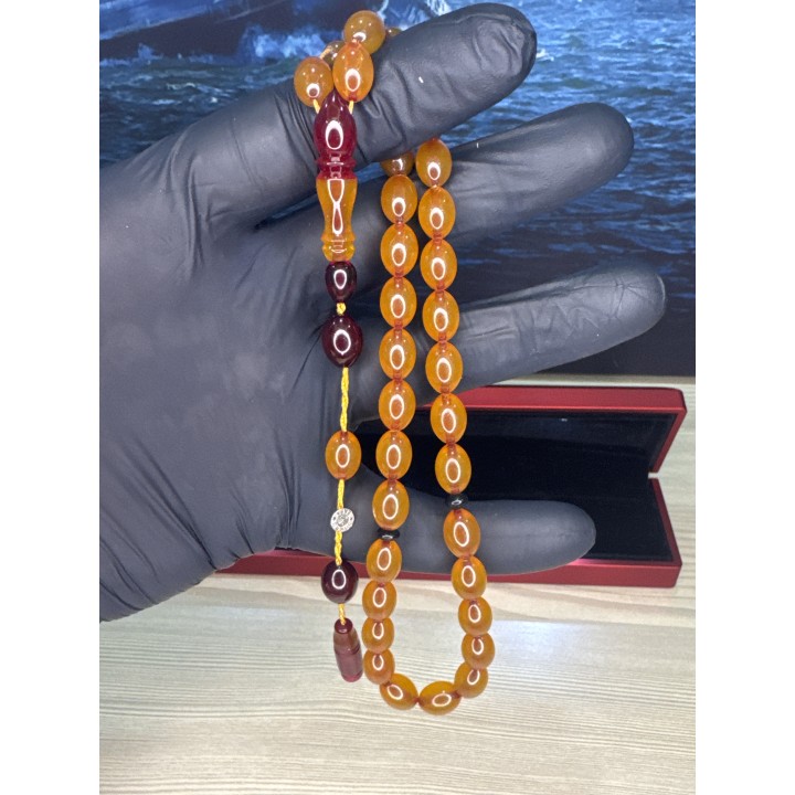 tasarım-tespih-alpaka-sıkma-püskül-tesbih-altın-rodaj-portakal-hamur-lacivert-sikke-usta-imzalı-aykırı-renk-pembe-şükrü-baba